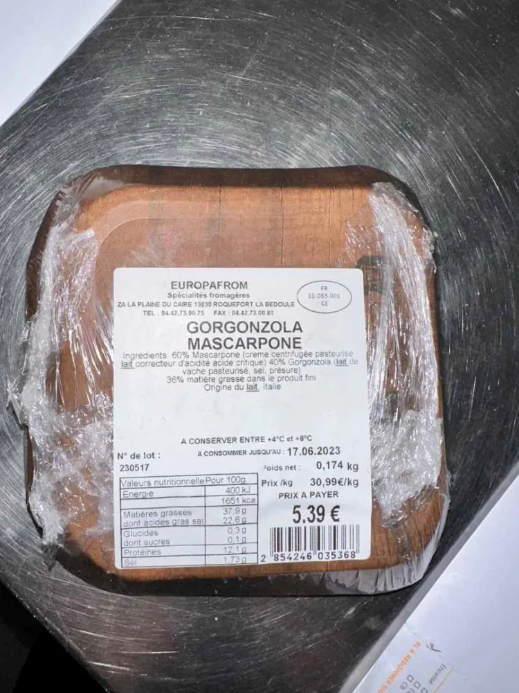 Gorgonzola mascarpone