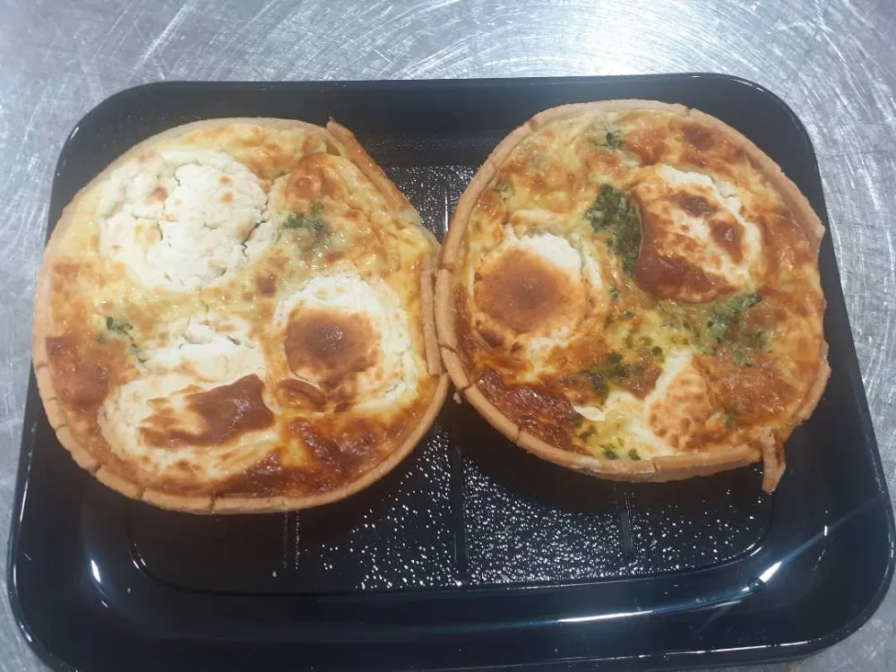 Tartelettes chevre epinard x 2