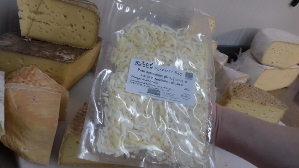 Râpé fermier bio