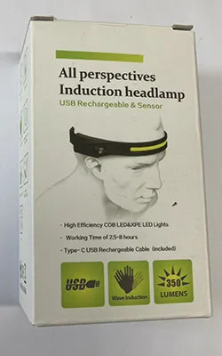 Induction headlamp
