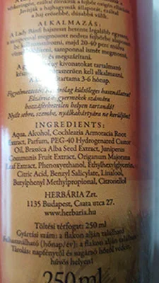 Hair care tonic