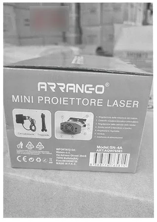 Mini laser projector