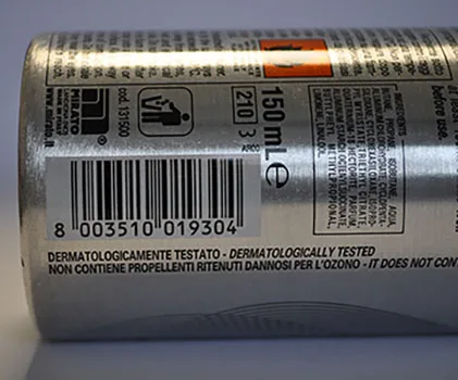 Deodorant spray