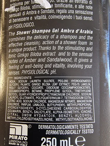 Shower gel