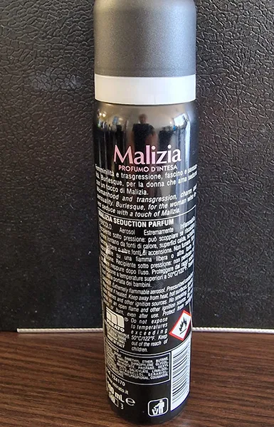 Deodorant spray
