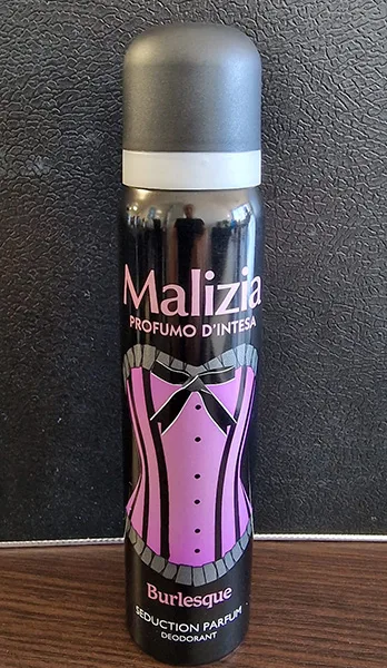 Deodorant spray