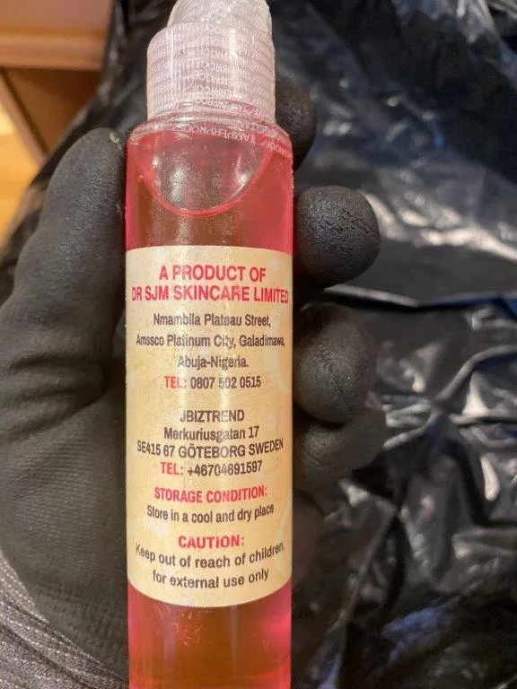 Skin lightening oil