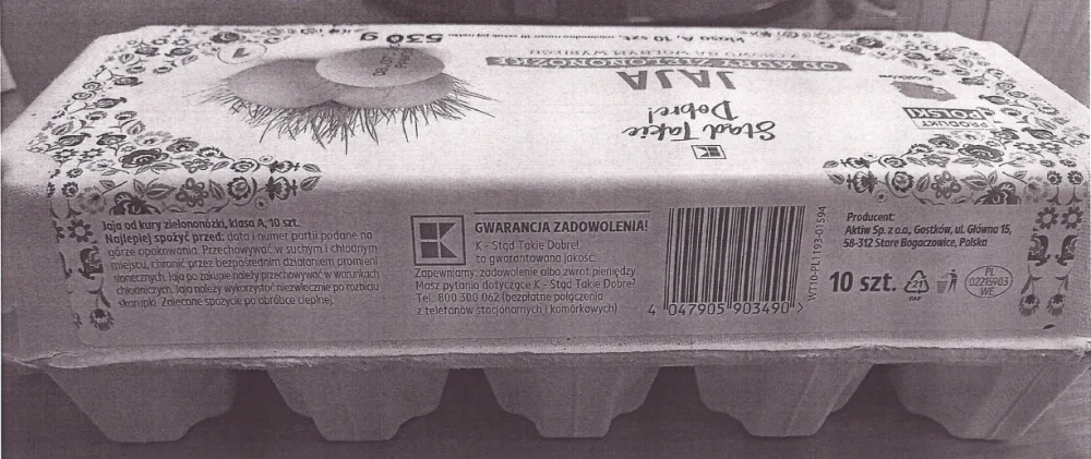 Ostrzeżenie publiczne dotyczące żywności: Stwierdzenie Salmonella Enteritidis na powierzchni skorupek i w treści jaj konsumpcyjnych