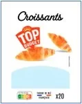 Croissant top budget x20