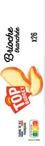 Brioche tranchée top budget 750g
