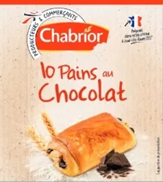 10 pains au chocolat chabrior