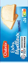 Pain de mie extra moelleux nature chabrior 500g / 750g