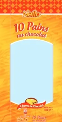 10 pains au chocolat netto
