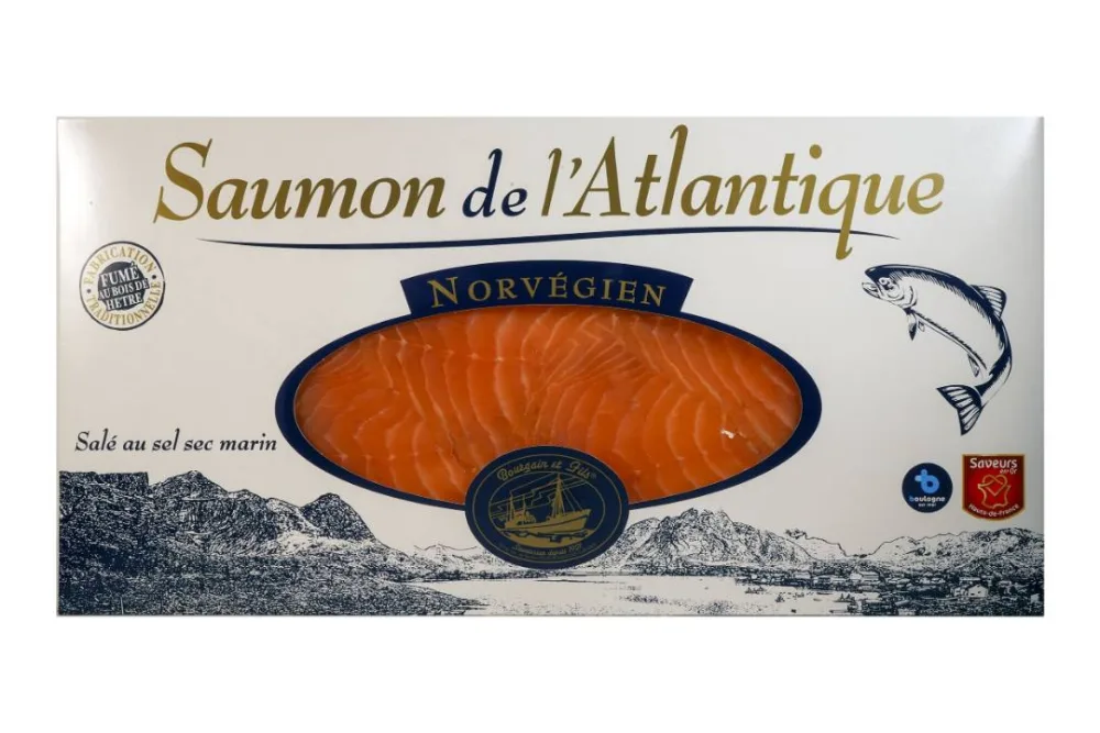 Saumon de l'atlantique norvègien
