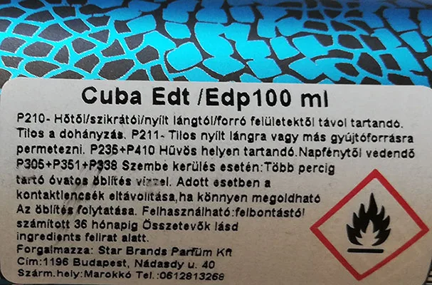 Eau de Toilette