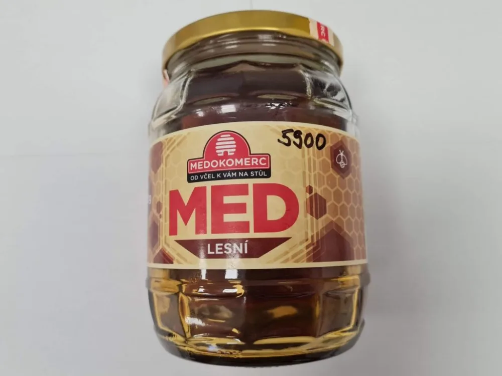 Nevyhovujúci výrobok Med lesný, Medokomerc s.r.o. ČR