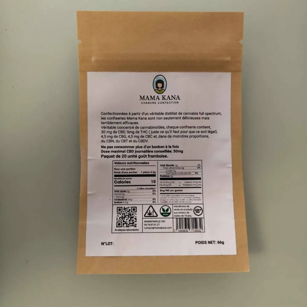 Bonbons cbd/thc