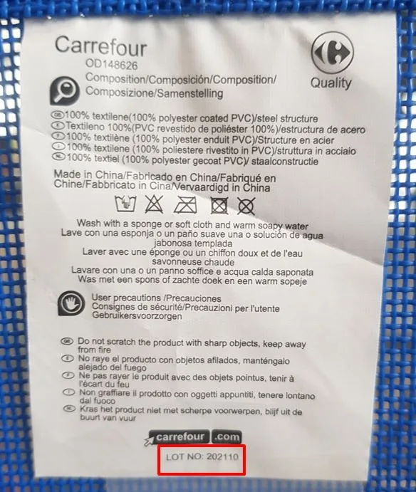 Lit pliable camping - lot commencant par 2021