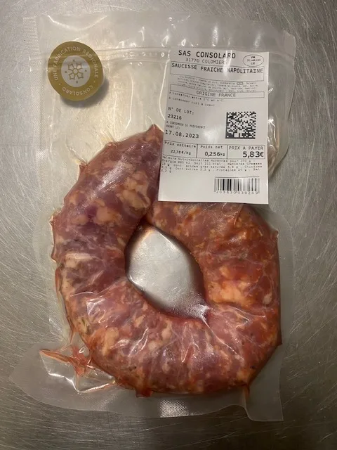 Saucisse fraiche napolitaine