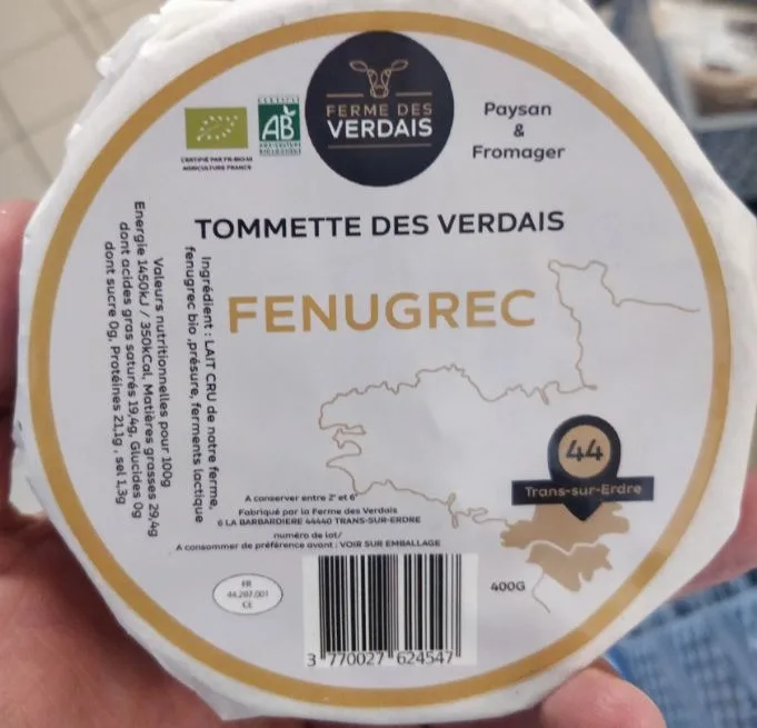 Tomette des verdais