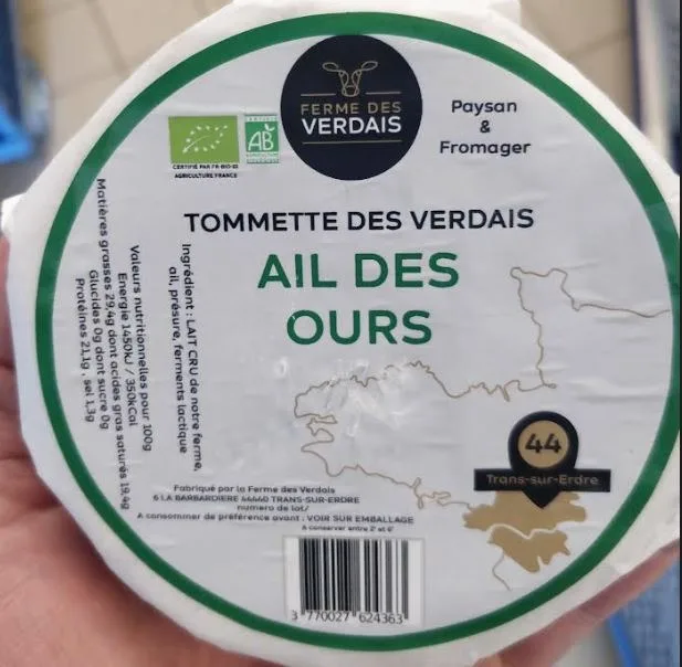 Tomette des verdais