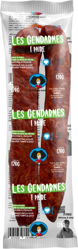 Les gendarmes 1 paires 120g