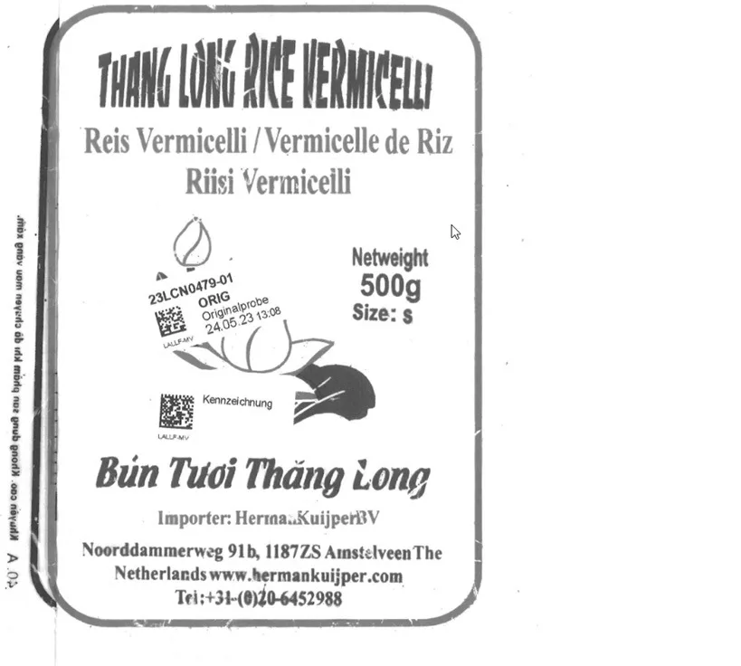 Vermicelle de riz