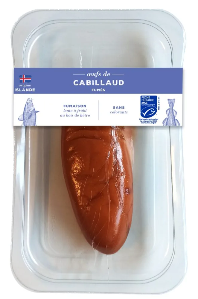 Oeufs de cabillaud fumes