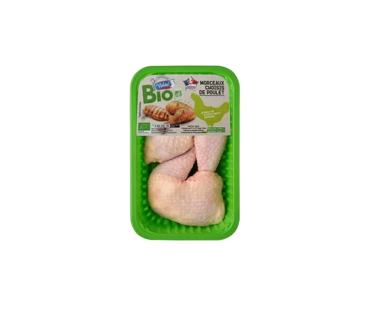 Morceaux choisis de poulet - cuisses de poulet bio x2