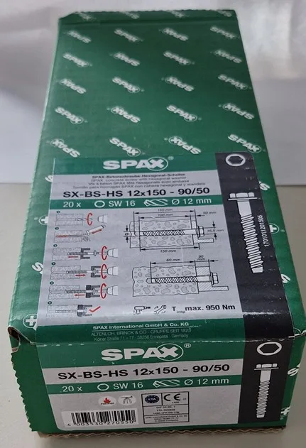 Concrete screw