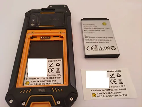 Explosion-proof smartphone