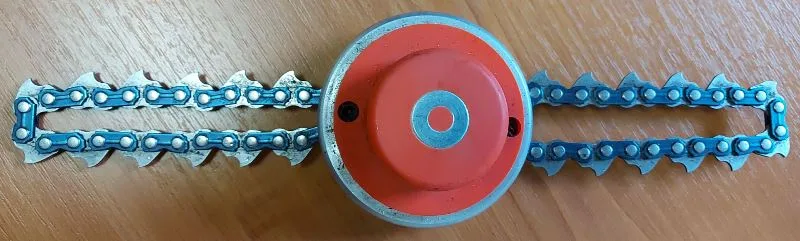 Attachment for brushcutters