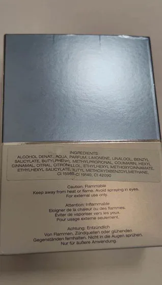 Eau de toilette