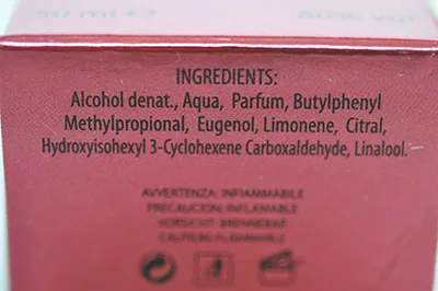 Eau de toilette