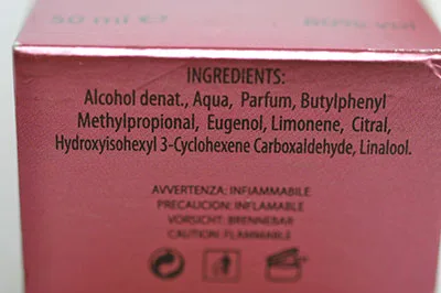 Eau de toilette
