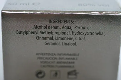 Eau de toilette
