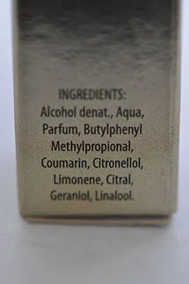 Eau de toilette
