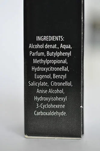 Eau de toilette