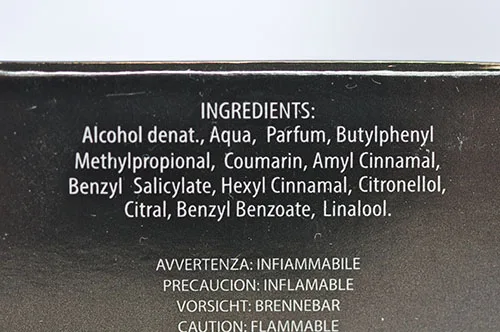 Eau de toilette