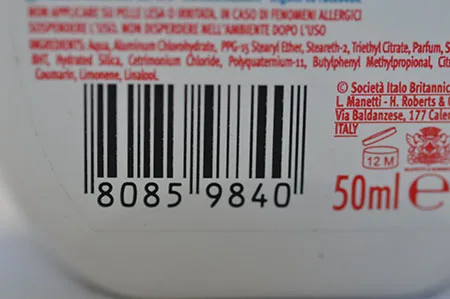 Roll-on deodorant
