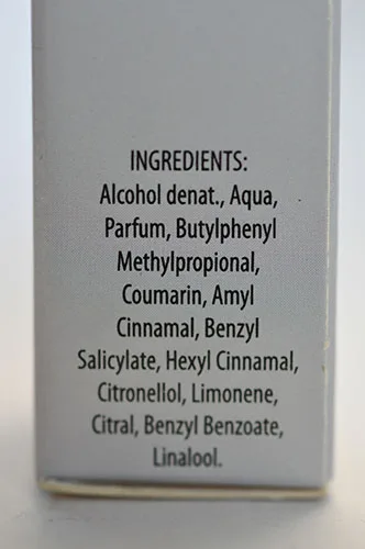 Eau de toilette
