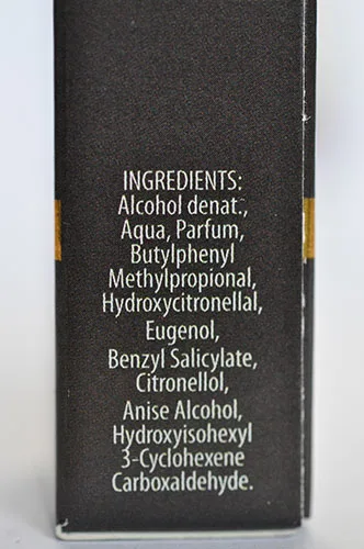 Eau de toilette