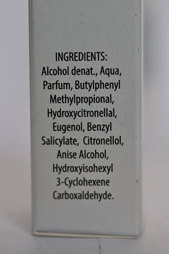 Eau de toilette
