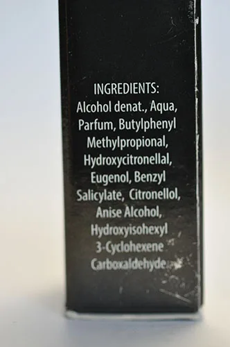 Eau de toilette