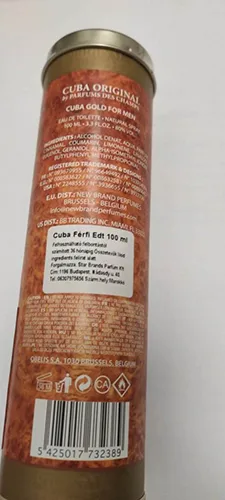 Eau de toilette
