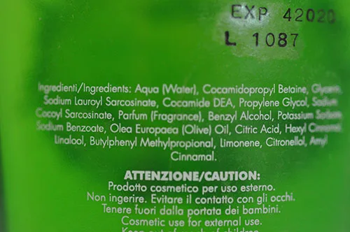 Shower oil