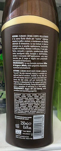 Body cream