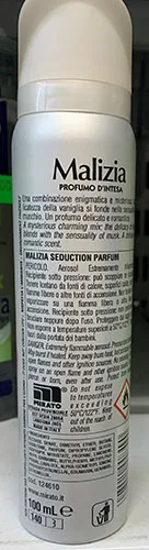 Deodorant spray