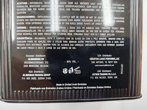 Eau de toilette