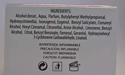 Eau de toilette